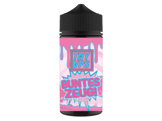TNYVPS Longfills 10ml Buntes Zeug mit Fruchtmix und Kaugummi Aroma für E-Zigaretten, erhältlich bei RavenSmoke DE.