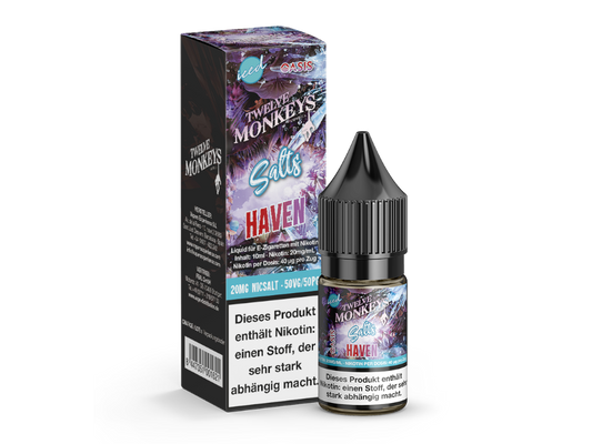 Twelve Monkeys - Iced - Nikotinsalz Liquid - Haven
