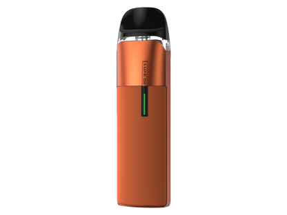 Nahaufnahme des Vaporesso LUXE Q2 E-Zigaretten Akkus, der mit 1000mAh ausgestattet ist, ideal für lange Nutzung.
