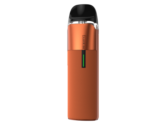Nahaufnahme des Vaporesso LUXE Q2 E-Zigaretten Akkus, der mit 1000mAh ausgestattet ist, ideal für lange Nutzung.
