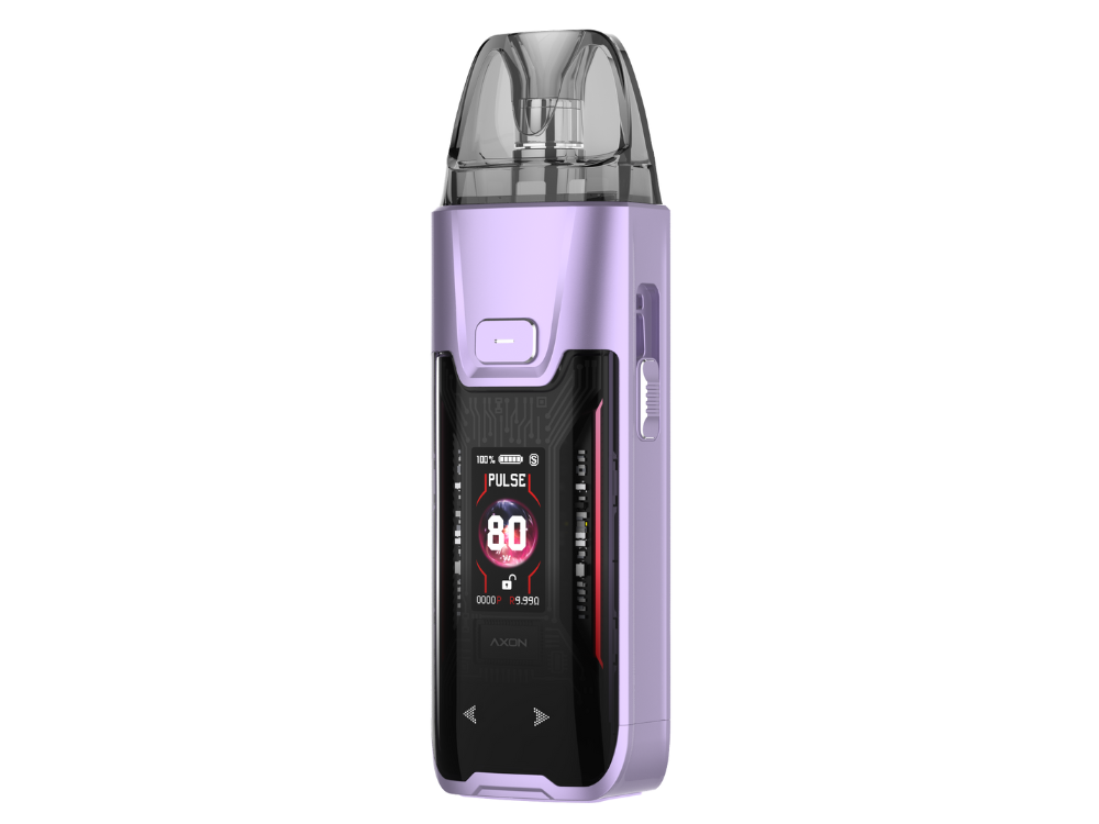 Das Vaporesso Luxe XR MAX 2 E-Zigaretten Set in verschiedenen Farben und Designs.