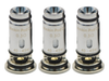 AsMODus Minikin Pod Heads in der Verpackung: 3 Stück mit 0,3 Ohm und 0,8 Ohm Widerstand, geeignet für unterschiedliche Inhalationsarten.