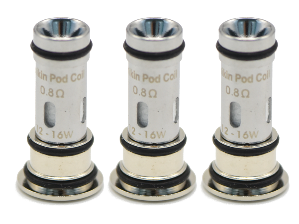 AsMODus Minikin Pod Heads - 3 Stück mit 0,3 Ohm und 0,8 Ohm Widerstand, ideal für E-Zigaretten