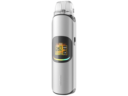 Zwei Pixo Pods, die im Aspire - Pixo Neo E-Zigaretten Set von RavenSmoke DE enthalten sind, ausgestattet mit unterschiedlichen Widerständen für variierenden Dampfbetrieb.