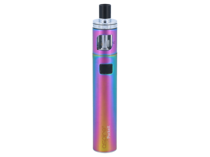 Aspire PockeX E-Zigarette mit 1500mAh Akku, 2ml Tank und Top-Filling-System - USB-C Version, elegant und kompakt für unterwegs.