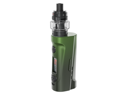 Leistungsstarker Aspire Boxxer Akkuträger mit 80 Watt Ausgangsleistung und integriertem 0,96 Zoll TFT-Farbdisplay.