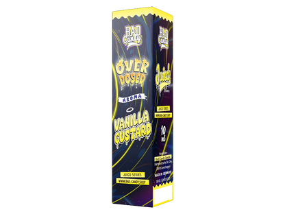 Bad Candy Liquids Juicd Longfills 10ml mit dem Geschmack von Overdosed Vanilla Custard in einer stilvollen Flasche, ideal zur Anpassung von E-Liquids für Dampfer.