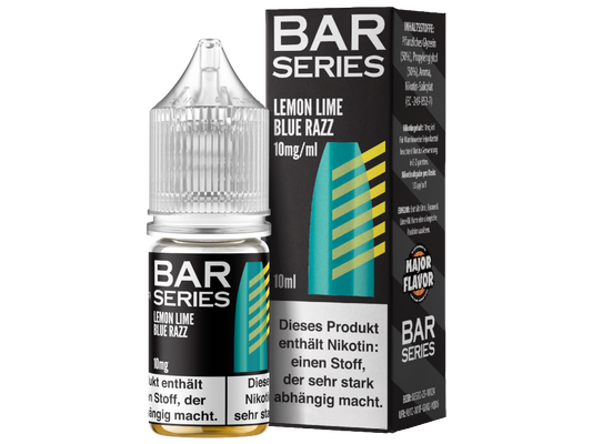 Bar Series - Nikotinsalz Liquid - Lemon Lime Blue Razz