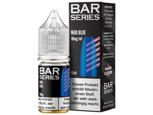 Bar Series - Nikotinsalz Liquid - Mad Blue