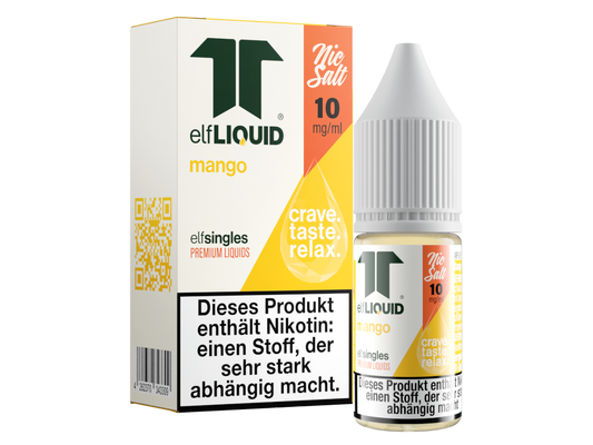 Elf-Liquid - Single - Nikotinsalz Liquid - Mango