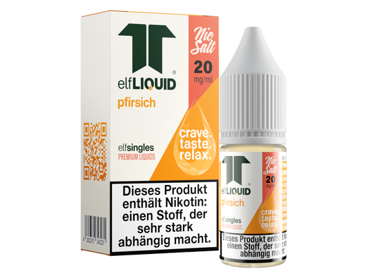 Elf-Liquid - Single - Nikotinsalz Liquid - Pfirsich