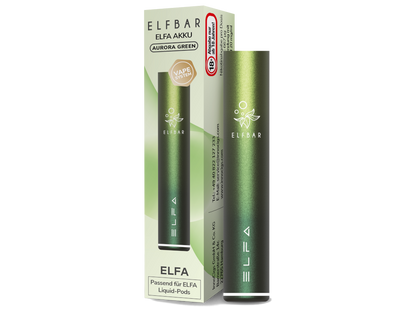 Elfbar - Elfa Akku 500 mAh, präsentiert die Eigenschaften und Anwendungsbeispiele.