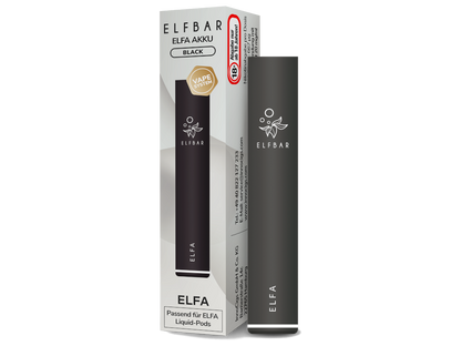 Elfbar - Elfa Akku, zeigt die Kompatibilität mit verschiedenen Pod-Systemen.