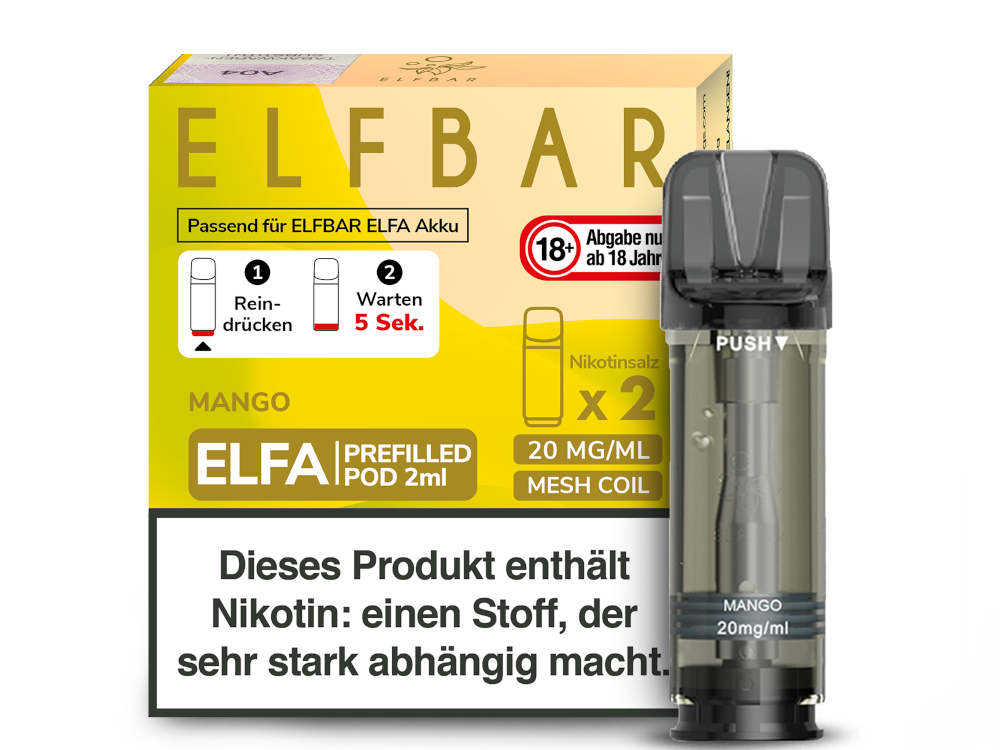 Elfbar Elfa Pod 20mg/ml (2 Stück)