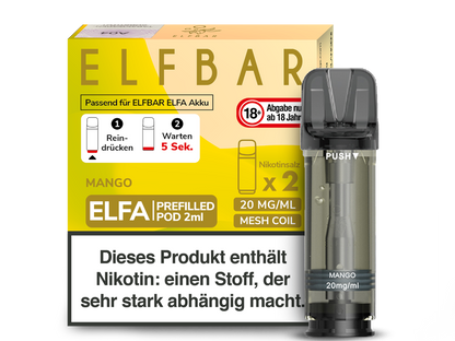 Elfbar Elfa Pod 20mg/ml (2 Stück)