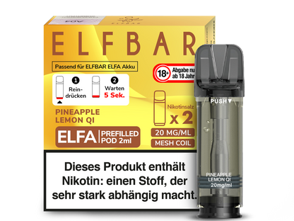 Elfbar Elfa Pod 20mg/ml (2 Stück)