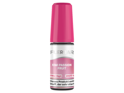 Flerbar Liquid - Kiwi Passionfruit - Nikotinsalz Liquid in 10 ml Flasche, fruchtiger Geschmack von Kiwi und Passionsfrucht, erhältlich in 10 mg/ml und 20 mg/ml Nikotinstärken.