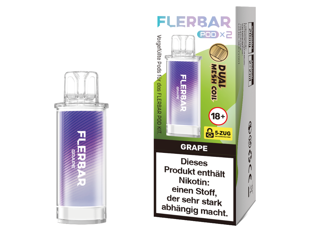 Flerbar - POD (2 Stück pro Packung)