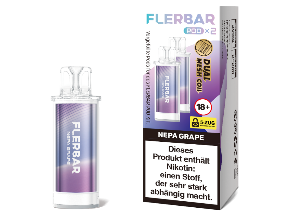 Flerbar - POD (2 Stück pro Packung)
