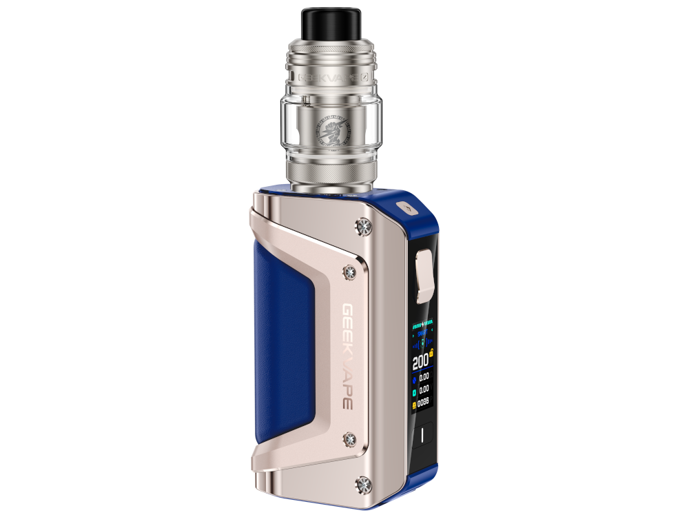 GeekVape - Aegis Legend 3 E-Zigaretten Set in verschiedenen leistungsstarken Betriebsmodi für persönliche Anpassung.