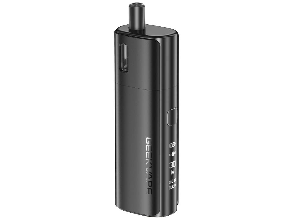 Das GeekVape S30 Pro E-Zigaretten Set mit seitlichem Befüllsystem für die Cartridges, geeignet für RDL und MTL Dampfen.