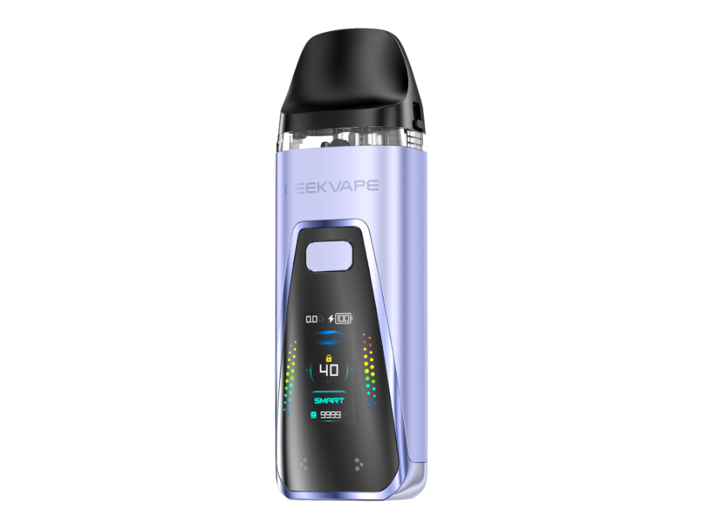 GeekVape - Digi Pro E-Zigarette Set mit 2.000 mAh Akku, 40 Watt, Smart, Boost, ECO Modi - E-Zigarette in Hand gehalten.