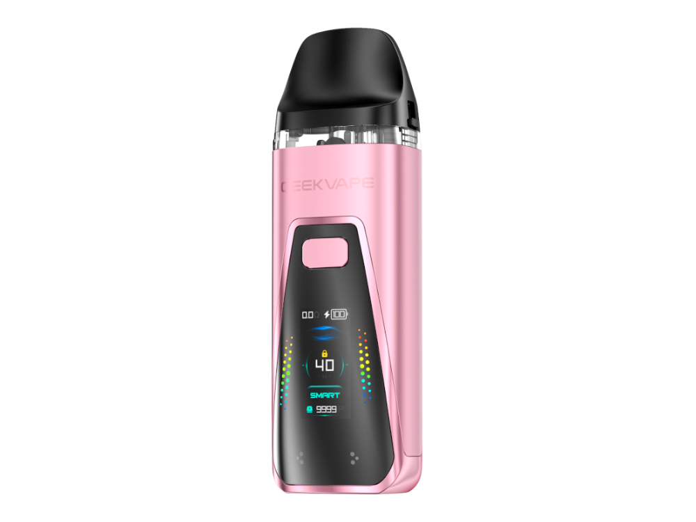 GeekVape - Digi Pro E-Zigarette Set mit 2.000 mAh Akku, 40 Watt, Smart, Boost, ECO Modi - Vorderansicht des Geräts.