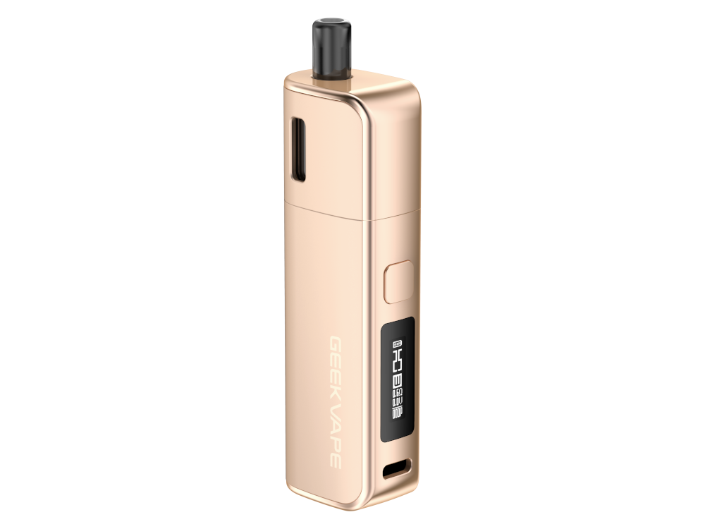 Detailansicht der GeekVape - S30 Cartridge mit seitlichem Befüllsystem und einstellbarer Airflow-Control.
