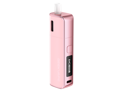 Display der GeekVape - S30, das wichtige Informationen wie Akkustand und Ausgangsleistung anzeigt.