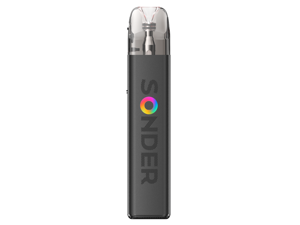 Lieferumfang der GeekVape - Sonder Q 2 E-Zigaretten Set, inkl. 1350 mAh Akku und 3 ml Cartridge.