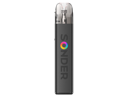 Lieferumfang der GeekVape - Sonder Q 2 E-Zigaretten Set, inkl. 1350 mAh Akku und 3 ml Cartridge.