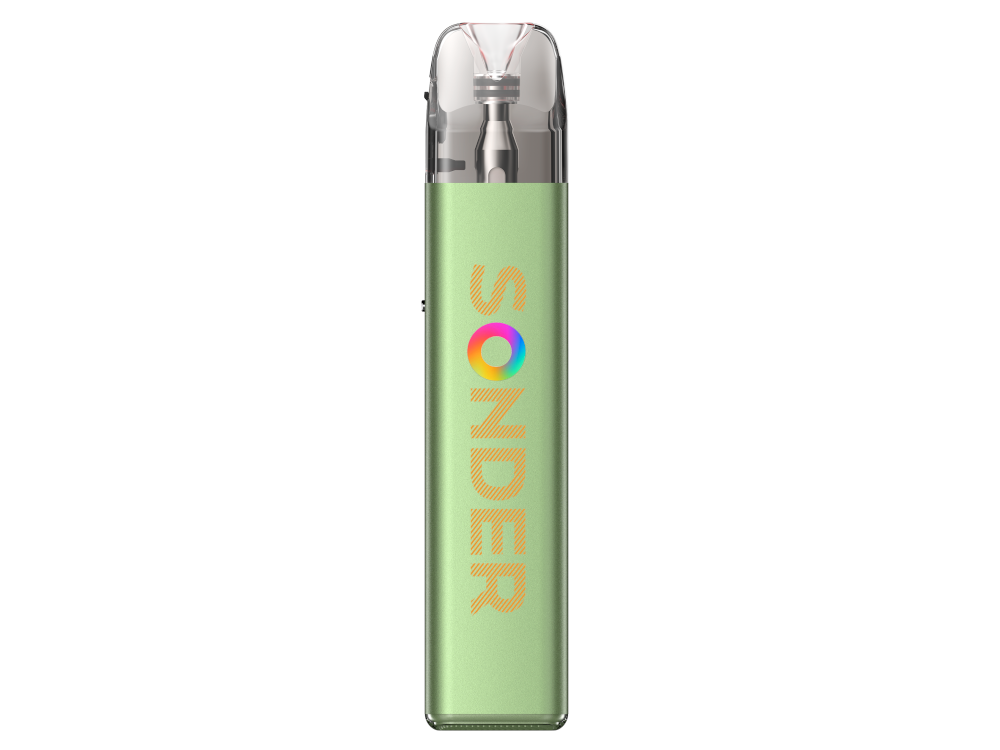 Sichtbare Liquidanzeige der GeekVape - Sonder Q 2 E-Zigarette mit transparentem Tank und Side-Filling-System.