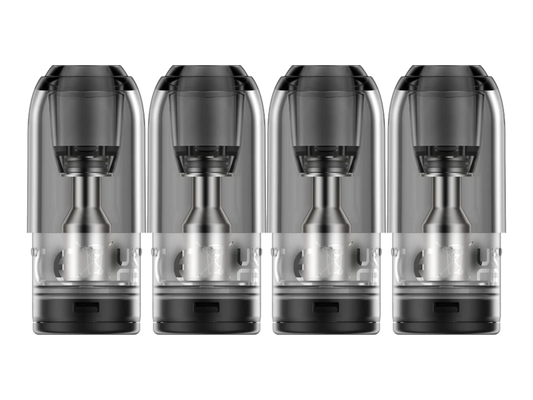 Geekvape Wenax M1 V2 Cartridge - Packung mit 4 Stück, geeignet für MTL-Dampfen mit 0,8 und 1,2 Ohm Coils, 2 ml Tankvolumen, Side Filling-System.