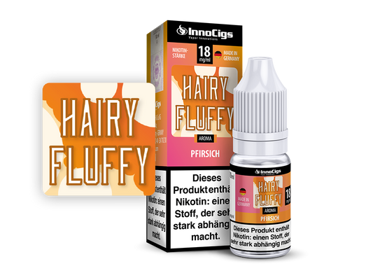 Hairy Fluffy Pfirsich  - InnoCigs Liquid für E-Zigaretten