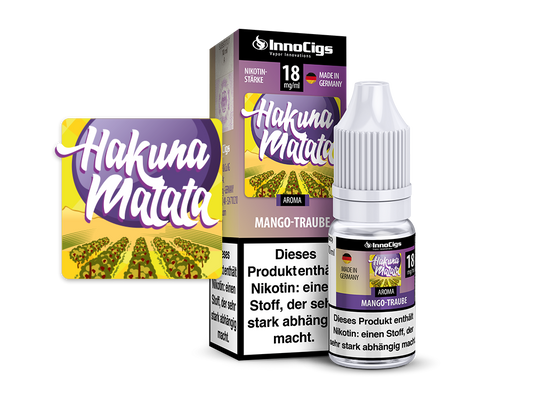Hakuna Matata Traube - InnoCigs Liquid für E-Zigaretten