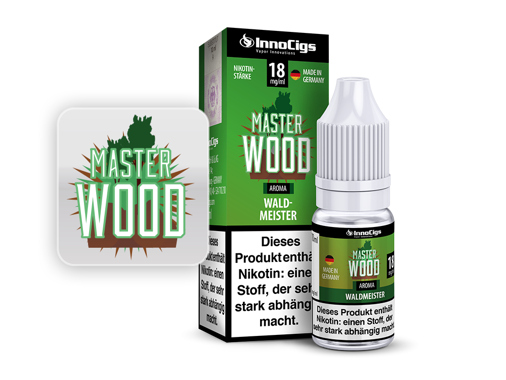 Master Wood Waldmeister Aroma - InnoCigs Liquid für E-Zigaretten