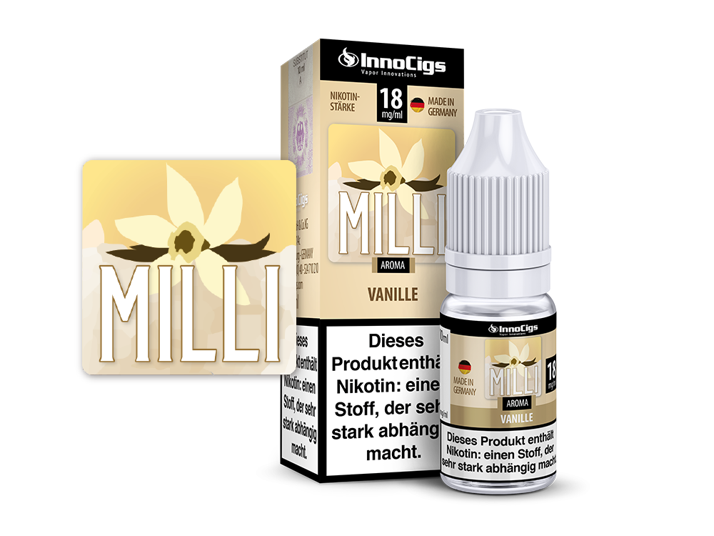 Milli Vanille - InnoCigs Liquid für E-Zigaretten