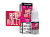 InnoCigs Red Violet Amarenakirsche Liquid in einer transparenten Flasche, Dampfen mit süßem Kirschgeschmack.