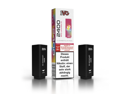IVG - 2400 Pod 20mg/ml (2 Stück pro Packung) - Watermelon Ice
