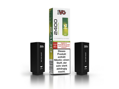 IVG - 2400 Pod 20mg/ml (2 Stück pro Packung) - Watermelon Ice
