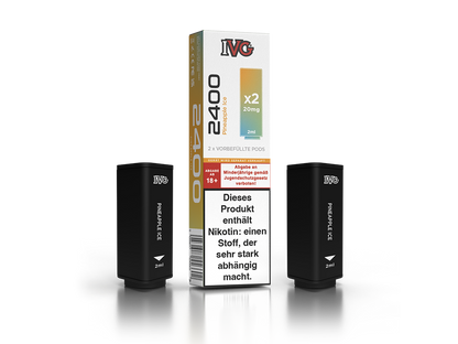 IVG - 2400 Pod 20mg/ml (2 Stück pro Packung) - Watermelon Ice