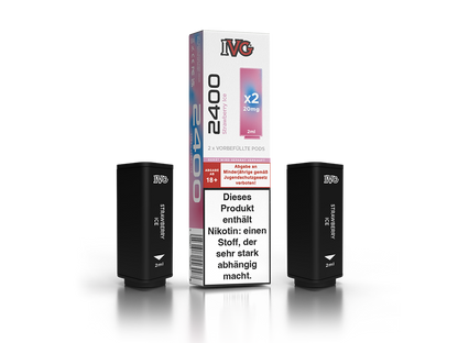 IVG - 2400 Pod 20mg/ml (2 Stück pro Packung) - Watermelon Ice