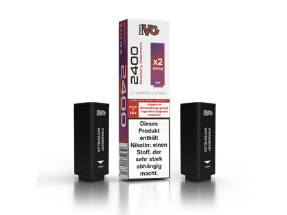 IVG - 2400 Pod 20mg/ml (2 Stück pro Packung) - Watermelon Ice