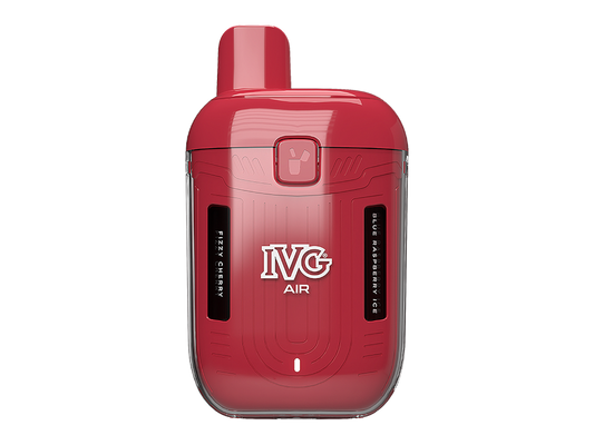 IVG - AIR 2in1 Akku 780 mAh in schwarz, ideal für Vorbefüllte Pods – Dual-Pod Nutzung & USB-C.