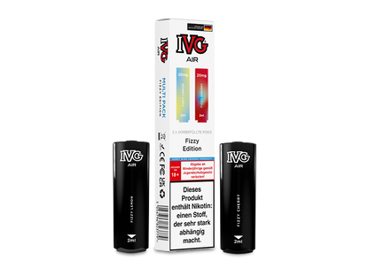 IVG AIR Pod Multi Flavour Edition – 2 Stück pro Packung, verwendet in IVG AIR 2in1 Akku, einfaches Wechseln zwischen Geschmäckern.