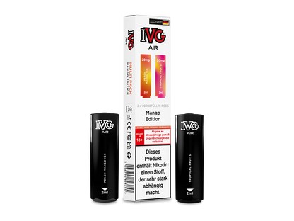 IVG AIR Pod Multi Flavour Edition – 2 Stück pro Packung, ideal für den AIR 2in1 Akku, erhältlich in verschiedenen Geschmacksrichtungen.