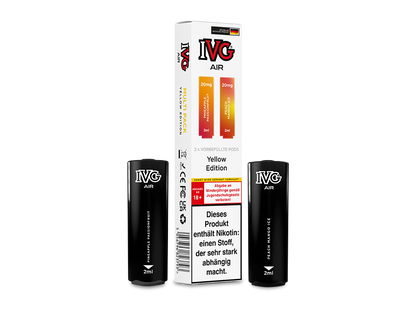 IVG AIR Pod Multi Flavour Edition - Zwei verschiedene Geschmäcker in einer Packung. Perfekt für den AIR 2in1 Akku von IVG.