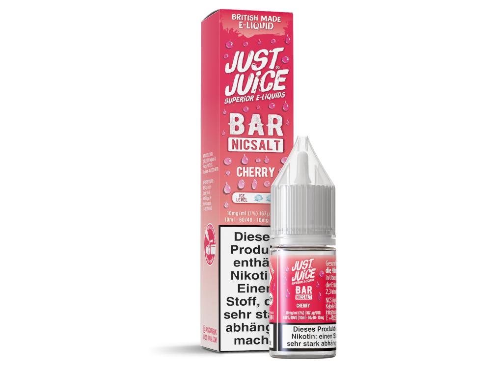 Just Juice - Bar - Nikotinsalz Liquid - Cherry
