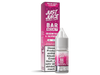 Just Juice Bar Nikotinsalz Liquid Dragonfruit & Raspberry in einer 10ml Flasche, ideal für Dampfer, mit 10mg/ml und 20mg/ml Nikotinoptionen.