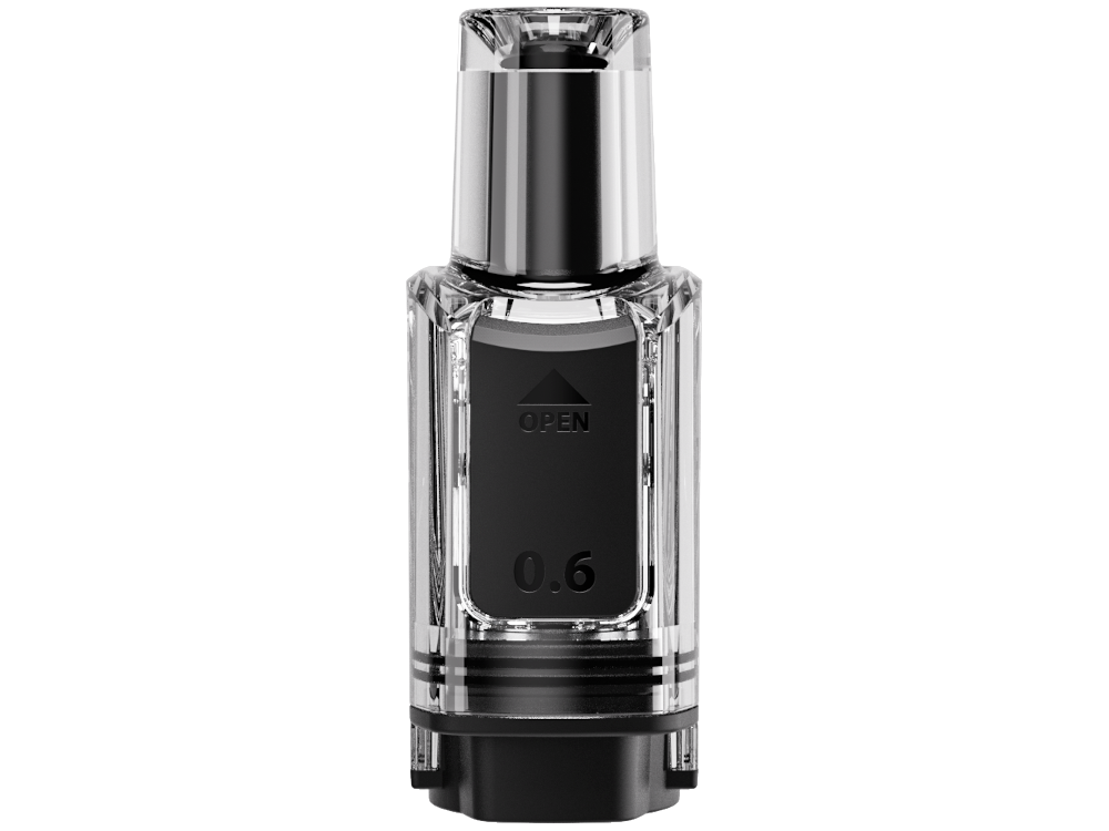 Packung mit 2 JustFog GLENT Pods mit integrierten Köpfen 0,6 Ohm und 1,0 Ohm für optimales Dampferlebnis
